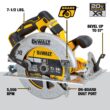DEWALT XR 20-volt Max 7-1/4-in Brushless Cordless Circular Saw
