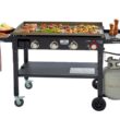 Blue Rhino Razor 4-Burner Liquid Propane Flat Top Grill