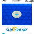 Sun2Solar Blue 12' x 24' Oval Solar Pool Cover - 1200 Series with Grommets Sun2Solar Blue 12' x 24' Oval Solar Pool Cover - 1200 Series with Grommets