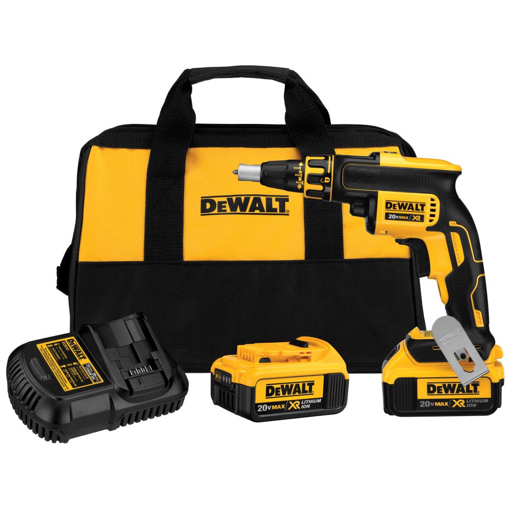 DEWALT XR 20-volt Max Lithium Ion (li-ion) Brushless Screw Gun Kit DEWALT XR 20-volt Max Lithium Ion (li-ion) Brushless Screw Gun Kit