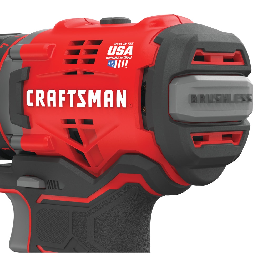 CRAFTSMAN V20 20-volt 1/2-in Brushless Cordless Drill(2 Li-ion Batteries Included and Charger Included) CRAFTSMAN V20 20-volt 1/2-in Brushless Cordless Drill(2 Li-ion Batteries Included and Charger Included) - Image 7