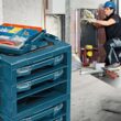 Bosch L-RACK 17.25-in 3-Drawer Blue Plastic Tool Box