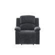 Lifestyle Solutions Reynolds Manual Standard Recliner, Slate Gray Microfiber Lifestyle Solutions Reynolds Manual Standard Recliner, Slate Gray Microfiber
