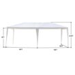 UBesGoo Canopy Wedding Tent Outdoor Camping Gazebo Canopy with 4 Sidewalls Canopy (10" X 20")