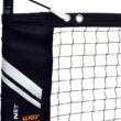 Rally Portable Light Pickleball Net - 20 Foot Lightweight Portable Pickleball Net and Frame - Regulation Height - Easy Set-up and Take Down (Enhanced Strength Steel Tube Frame + Net + Carry Bag)