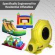 Zoom 1 HP Inflatable Bounce House Blower Air Pump Fan, W4L 750 Watt Zoom 1 HP Inflatable Bounce House Blower Air Pump Fan, W4L 750 Watt
