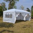 UBesGoo 10'x 20' Outdoor Ez Pop Up Party Tent Wedding Gazebo Canopy 6 Walls