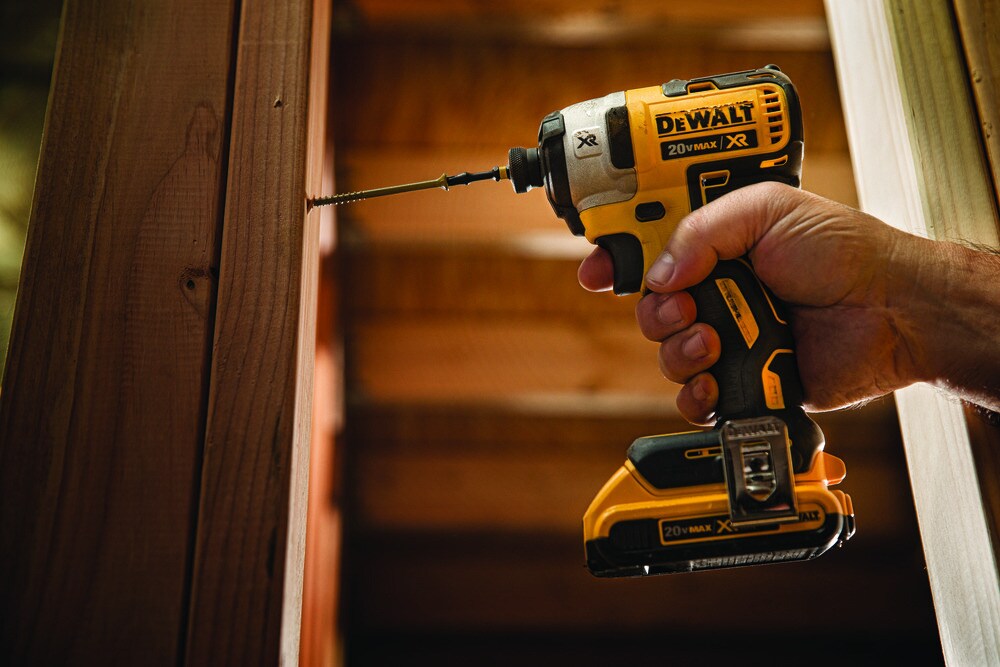 DEWALT XR 2-Tool 20-Volt Max Brushless Power Tool Combo Kit with Soft Case (2-Batteries and charger Included) DEWALT XR 2-Tool 20-Volt Max Brushless Power Tool Combo Kit with Soft Case (2-Batteries and charger Included) - Image 8