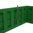 SandLock 59-in x 59-in Green Square Plastic Sandbox