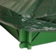 SandLock 59-in x 59-in Green Square Plastic Sandbox