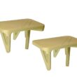SandLock 59-in x 59-in Green Square Plastic Sandbox