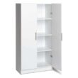 Prepac Elite 32-in W x 65-in H Wood Composite White Freestanding Utility Storage Cabinet