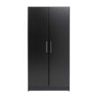 Prepac Elite 32-in W x 65-in H Wood Composite Black Freestanding Utility Storage Cabinet