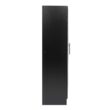 Prepac Elite 32-in W x 65-in H Wood Composite Black Freestanding Utility Storage Cabinet