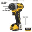 DEWALT XTREME 12-Volt Max Brushless 1/4-in Cordless Screwdriver (2-Batteries Included and Charger Included) DEWALT XTREME 12-Volt Max Brushless 1/4-in Cordless Screwdriver (2-Batteries Included and Charger Included)