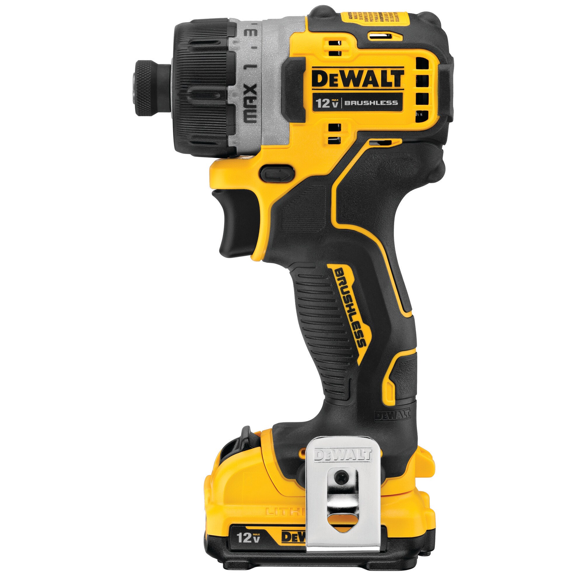 DEWALT XTREME 12-Volt Max Brushless 1/4-in Cordless Screwdriver (2-Batteries Included and Charger Included) DEWALT XTREME 12-Volt Max Brushless 1/4-in Cordless Screwdriver (2-Batteries Included and Charger Included) - Image 7