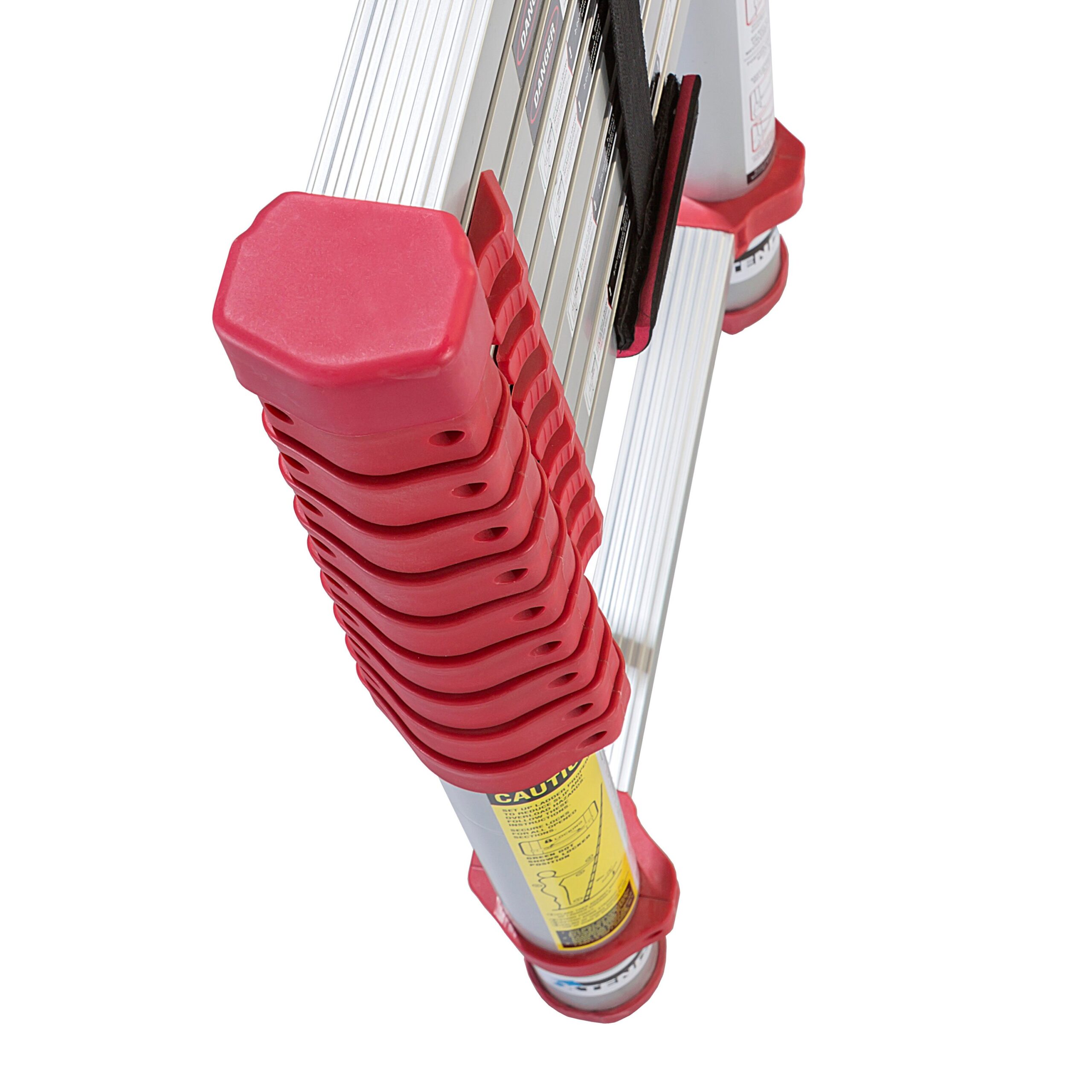 Xtend+Climb Home Aluminum 10.5-ft Type 1- 250-lb Capacity Telescoping Extension Ladder Xtend+Climb Home Aluminum 10.5-ft Type 1- 250-lb Capacity Telescoping Extension Ladder - Image 4
