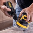 DEWALT 20-Volt-Amp Brushless Cordless Variable Speed Random Orbital Sander with Dust Management (Battery Included) DEWALT 20-Volt-Amp Brushless Cordless Variable Speed Random Orbital Sander with Dust Management (Battery Included)