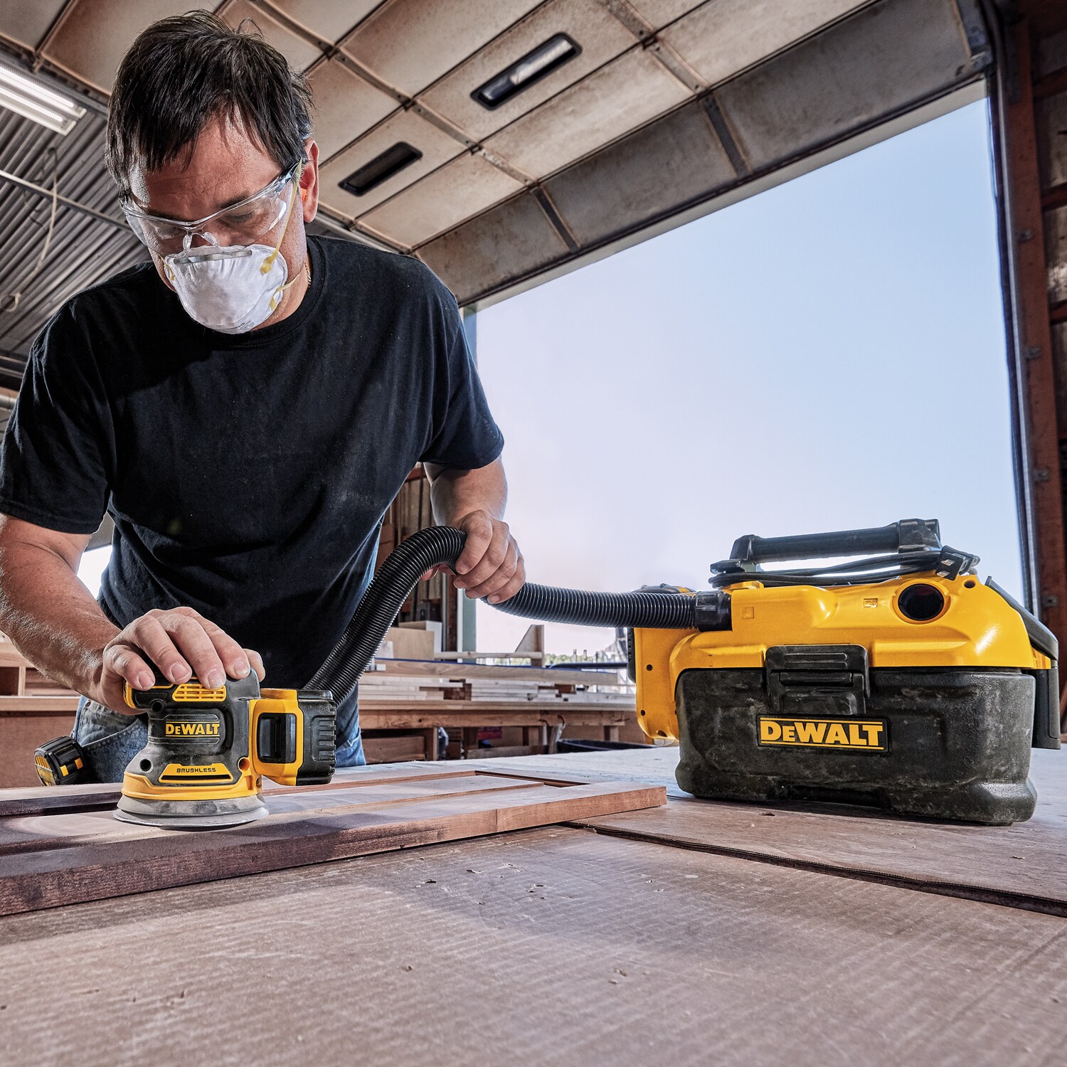 DEWALT 20-Volt-Amp Brushless Cordless Variable Speed Random Orbital Sander with Dust Management (Battery Included) DEWALT 20-Volt-Amp Brushless Cordless Variable Speed Random Orbital Sander with Dust Management (Battery Included) - Image 11