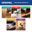 Dremel 56-Piece Variable Speed Corded 1.6-Amp Multipurpose Rotary Tool with Hard Case