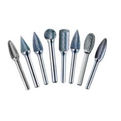 Drill America 12-Piece Tungsten Carbide Set Cutting Bit Accessory Kit