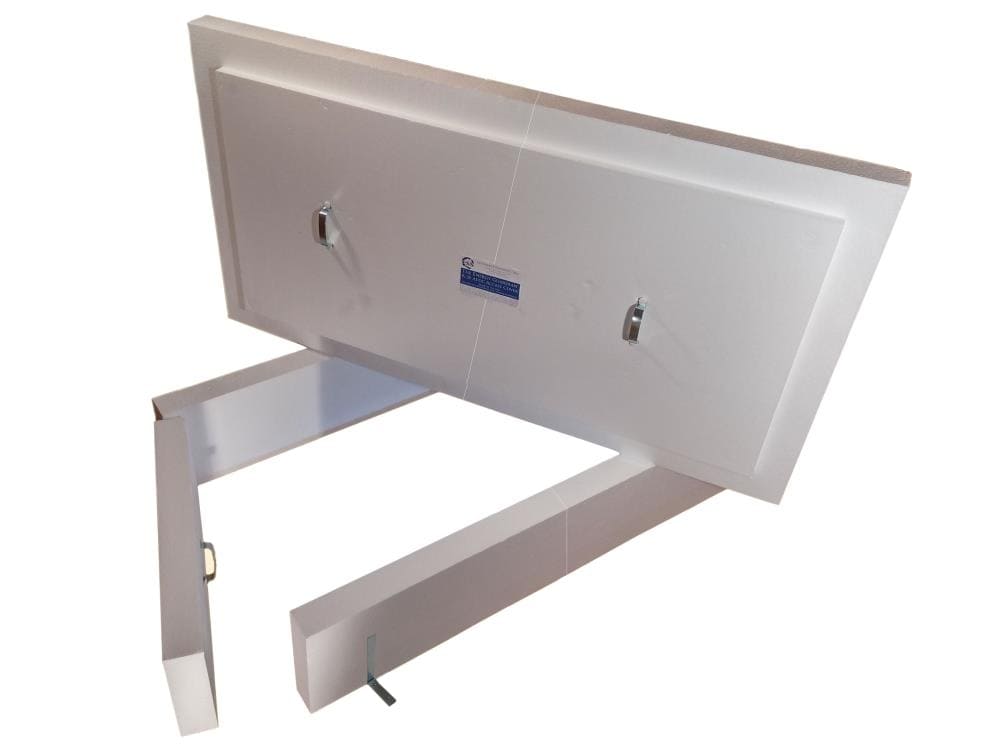 The Energy Guardian Cover For Folding Attic Ladder 33-in X 61-in Pull-Down Ladder Cover The Energy Guardian Cover For Folding Attic Ladder 33-in X 61-in Pull-Down Ladder Cover