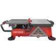 CRAFTSMAN V20 7-in 30-Amp Tabletop Sliding Table Cordless Tile Saw (Battery Included)