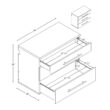 Prepac HangUps 30-in W x 72-in H Wood Composite White Wall-mount Utility Storage Cabinet