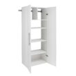 Prepac HangUps 30-in W x 72-in H Wood Composite White Wall-mount Utility Storage Cabinet Prepac HangUps 30-in W x 72-in H Wood Composite White Wall-mount Utility Storage Cabinet