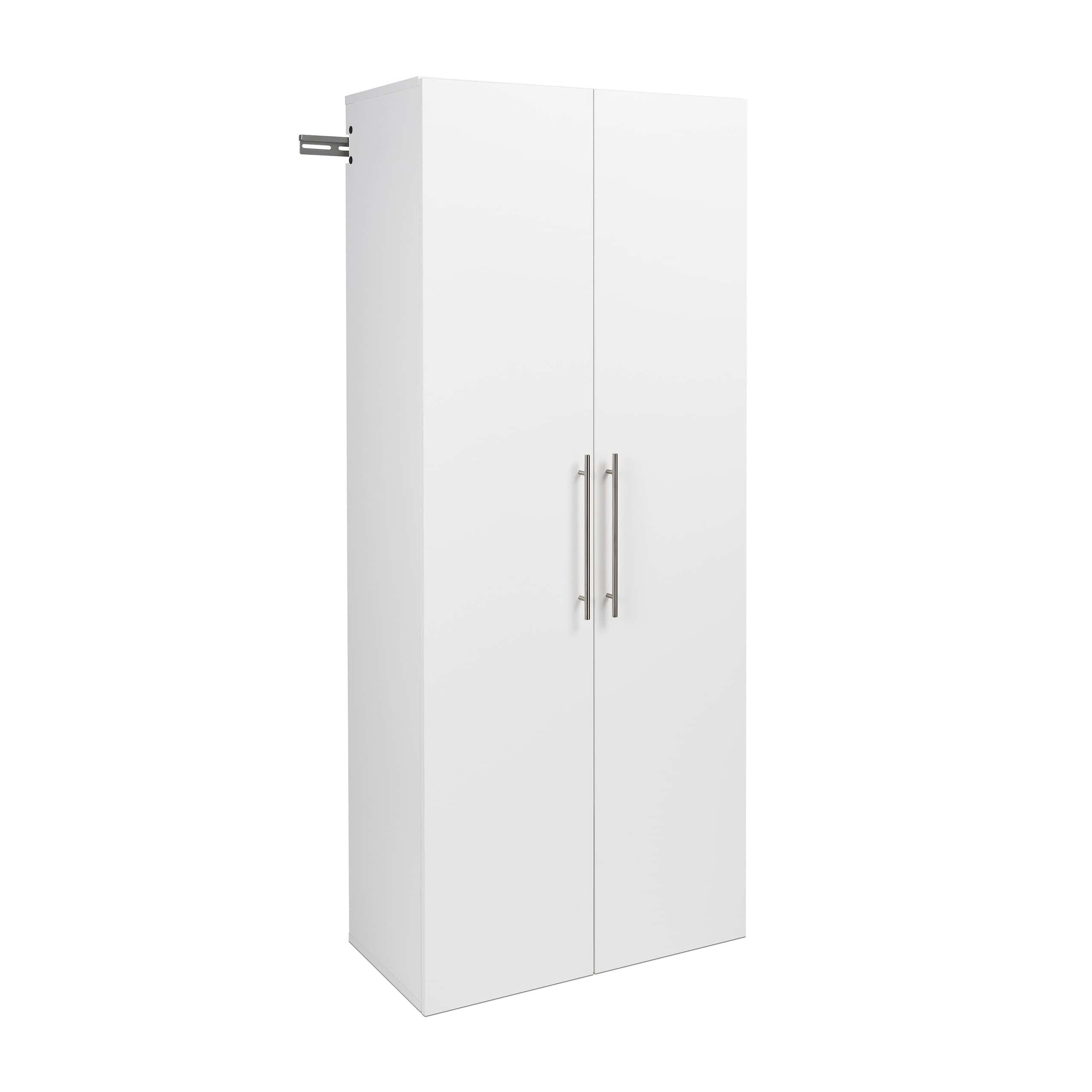 Prepac HangUps 30-in W x 72-in H Wood Composite White Wall-mount Utility Storage Cabinet Prepac HangUps 30-in W x 72-in H Wood Composite White Wall-mount Utility Storage Cabinet