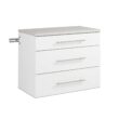 Prepac HangUps 30-in W x 72-in H Wood Composite White Wall-mount Utility Storage Cabinet