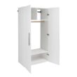 Prepac HangUps 36-in W x 72-in H Wood Composite White Wall-mount Utility Storage Cabinet