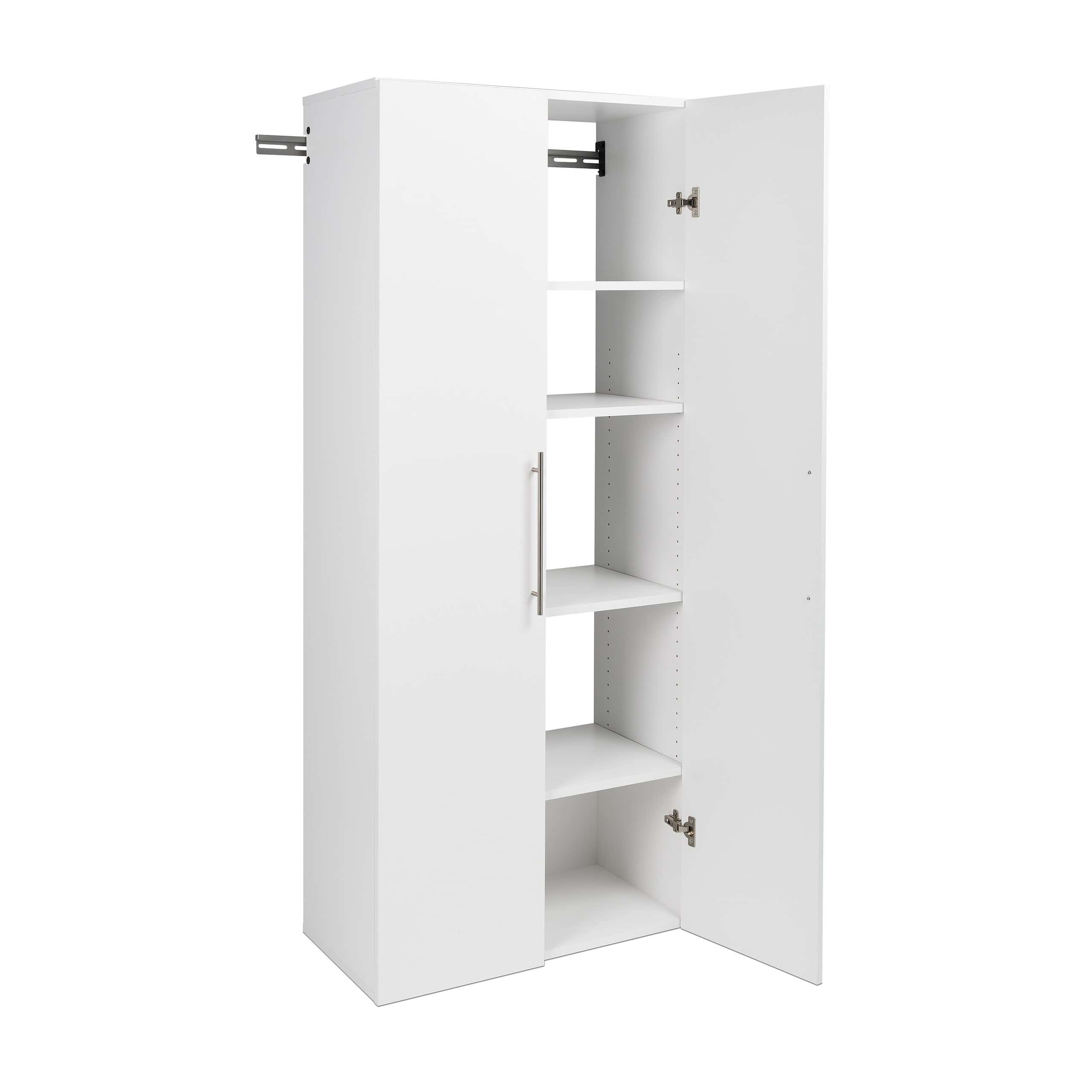 Prepac HangUps 30-in W x 72-in H Wood Composite White Wall-mount Utility Storage Cabinet Prepac HangUps 30-in W x 72-in H Wood Composite White Wall-mount Utility Storage Cabinet - Image 6