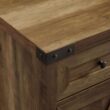 Walker Edison 30-in W x 33-in H Wood Composite Reclaimed Barnwood Freestanding Utility Storage Cabinet