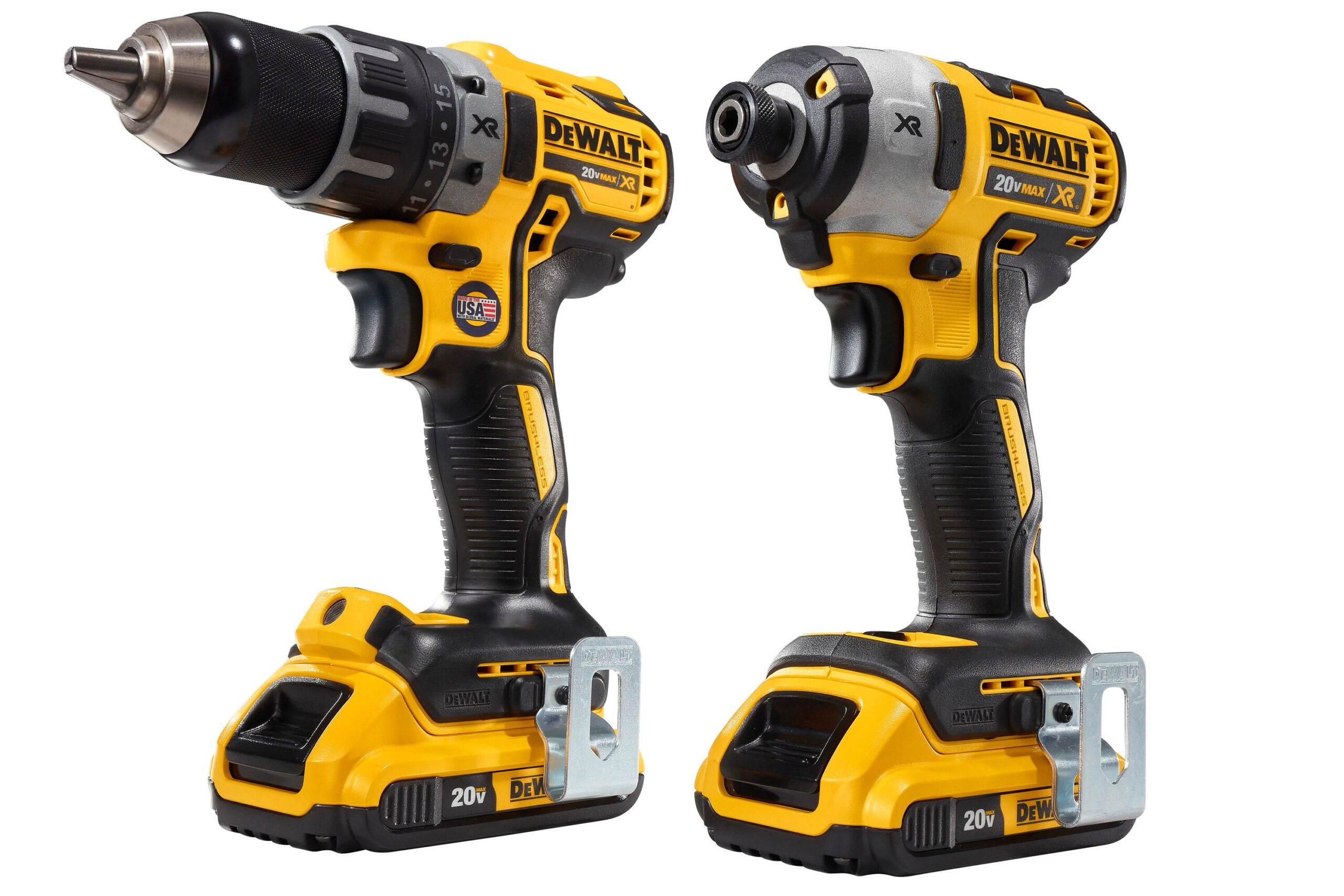 DEWALT XR 2-Tool 20-Volt Max Brushless Power Tool Combo Kit with Soft Case (2-Batteries and charger Included) DEWALT XR 2-Tool 20-Volt Max Brushless Power Tool Combo Kit with Soft Case (2-Batteries and charger Included) - Image 3