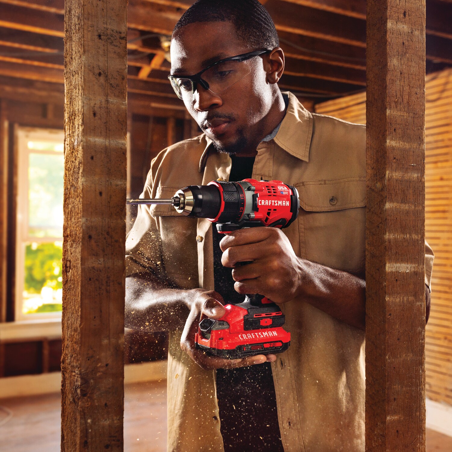 CRAFTSMAN V20 20-volt 1/2-in Brushless Cordless Drill(2 Li-ion Batteries Included and Charger Included) CRAFTSMAN V20 20-volt 1/2-in Brushless Cordless Drill(2 Li-ion Batteries Included and Charger Included) - Image 15