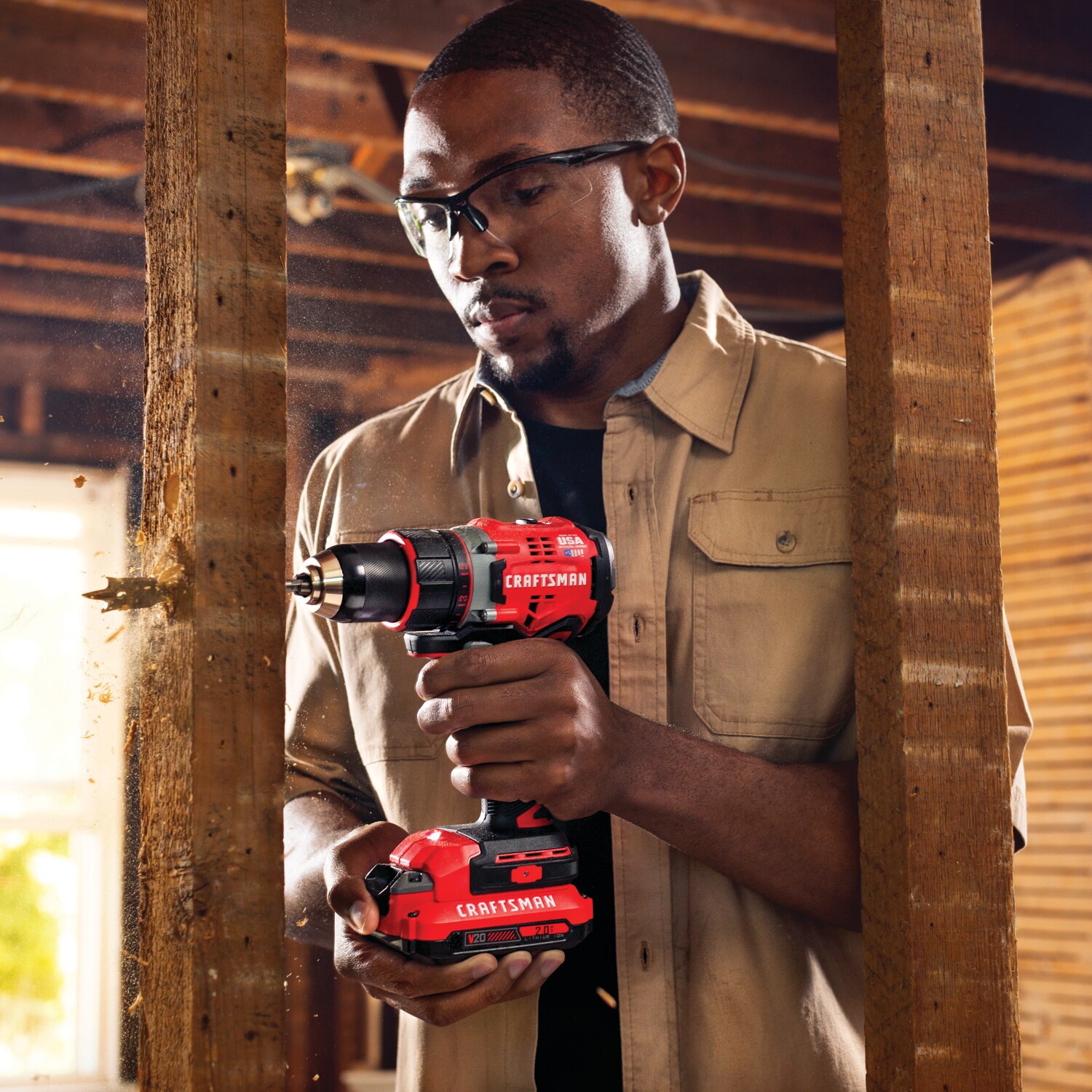 CRAFTSMAN V20 20-volt 1/2-in Brushless Cordless Drill(2 Li-ion Batteries Included and Charger Included) CRAFTSMAN V20 20-volt 1/2-in Brushless Cordless Drill(2 Li-ion Batteries Included and Charger Included) - Image 19