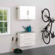 Prepac HangUps 30-in W x 72-in H Wood Composite White Wall-mount Utility Storage Cabinet