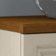 Bush Furniture Fairview 31.73-in W x 30.71-in H Wood Composite Antique White/Tea Maple Freestanding Utility Storage Cabinet