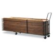 Alera 43.3-in Table Utility Cart