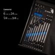 Capri Tools 14-Piece Set 6-point Standard (SAE) and Metric Combination Standard Open End Wrench Capri Tools 14-Piece Set 6-point Standard (SAE) and Metric Combination Standard Open End Wrench