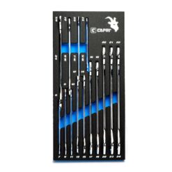Capri Tools 14-Piece Set 6-point Standard (SAE) and Metric Combination Standard Open End Wrench
