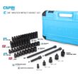 Capri Tools 48-Piece Standard (SAE) and Metric Combination 3/8-in Drive Set 6-Point Impact Socket Set Capri Tools 48-Piece Standard (SAE) and Metric Combination 3/8-in Drive Set 6-Point Impact Socket Set