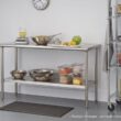 TRINITY 60-in W x 34.65-in H Ecostorage Stainless Steel Work Bench