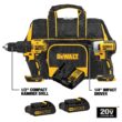 DEWALT 2-Tool 20-Volt Brushless Power Tool Combo Kit with Soft Case (2-Batteries and charger Included) DEWALT 2-Tool 20-Volt Brushless Power Tool Combo Kit with Soft Case (2-Batteries and charger Included)