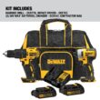 DEWALT 2-Tool 20-Volt Brushless Power Tool Combo Kit with Soft Case (2-Batteries and charger Included) DEWALT 2-Tool 20-Volt Brushless Power Tool Combo Kit with Soft Case (2-Batteries and charger Included)