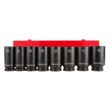 STEELMAN 8-Piece Metric 3/4-in Drive Set 6-point Impact Socket Set
