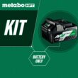 Metabo HPT MultiVolt 36-Volt 2.5 Amp-Hour; Lithium Power Tool Battery