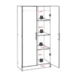Prepac Elite 32-in W x 65-in H Wood Composite White Freestanding Utility Storage Cabinet