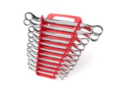 TEKTON 11-Piece Set Metric Standard Combination Wrench Includes Hard Case
